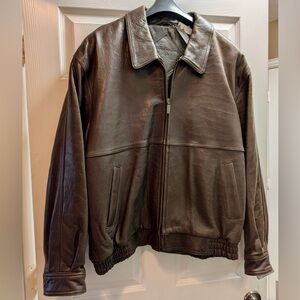 NWT Vintage Roundtree & Yorke | Lambskin Leather Jacket